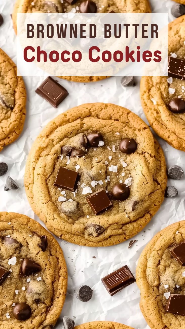 Browned Butter Chocolate Chip Cookies