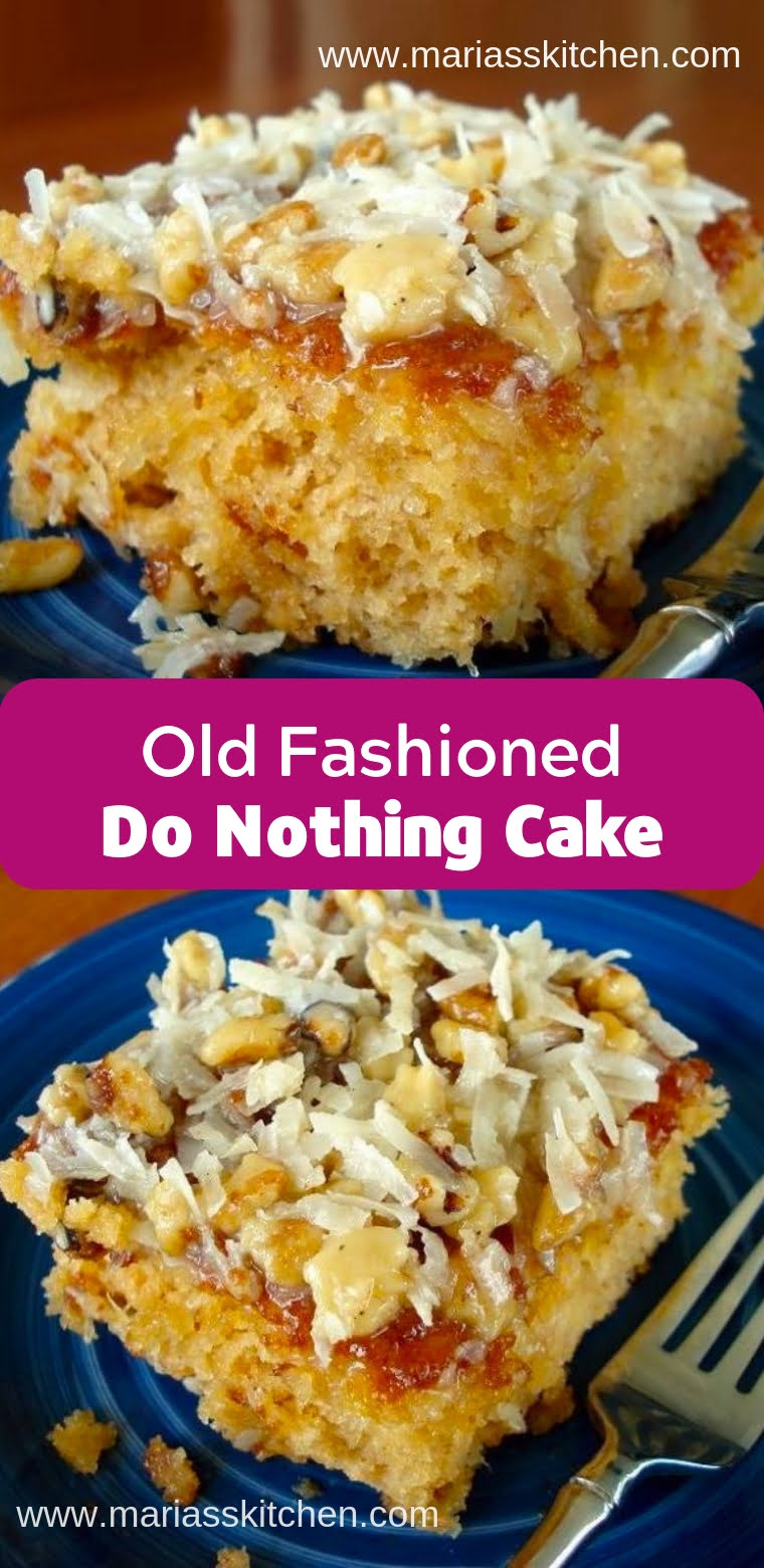 Do Nothing Cake - Maria's Kitchen
