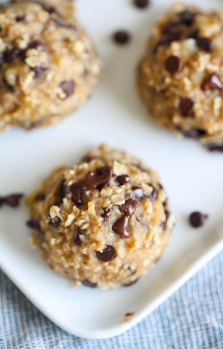 Easy Healthy Skinny Banana Cookies Recipe - Maria's Kitchen