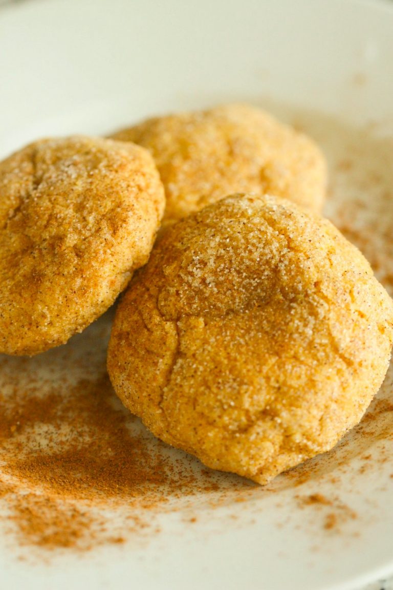 Soft and Chewy Pumpkin Snickerdoodle Cookies Recipe Maria's Kitchen
