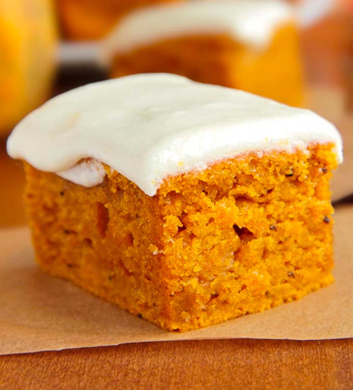 Easy Pumpkin Bars With Cream Cheese Frosting Recipe Maria s Kitchen easy-to-make-classic-pumpkin-bars