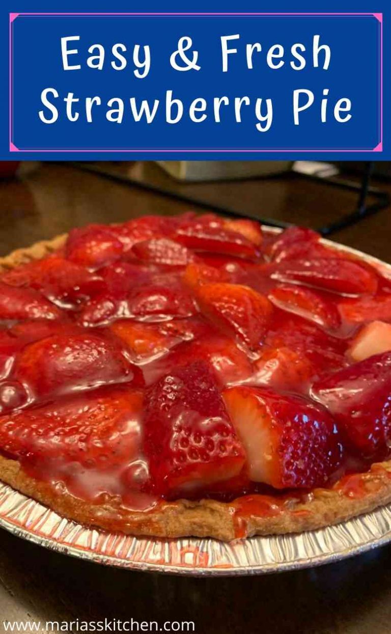 Easy Fresh Strawberry Pie Recipe Easy Fresh Strawberry Pie Recipe