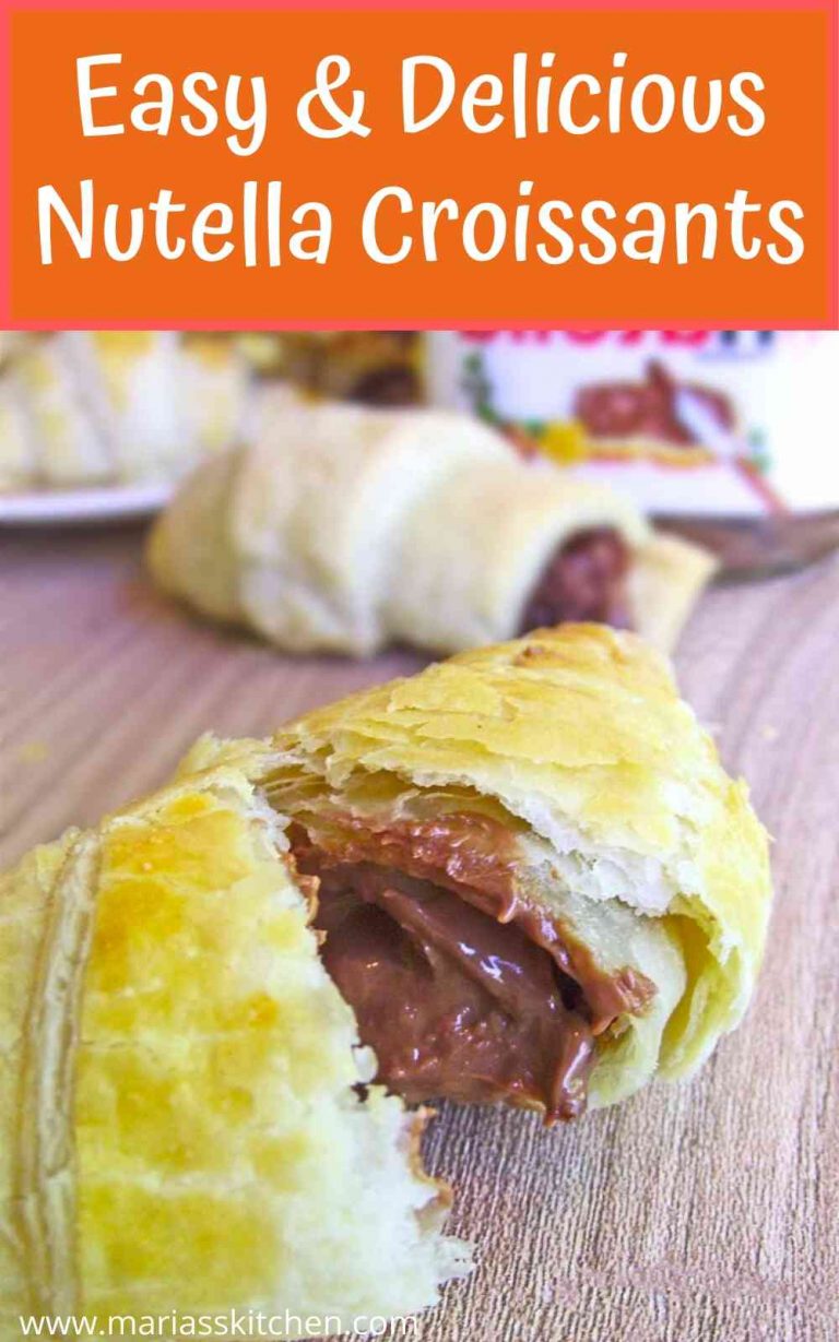 Easy Nutella Croissants Maria's Kitchen