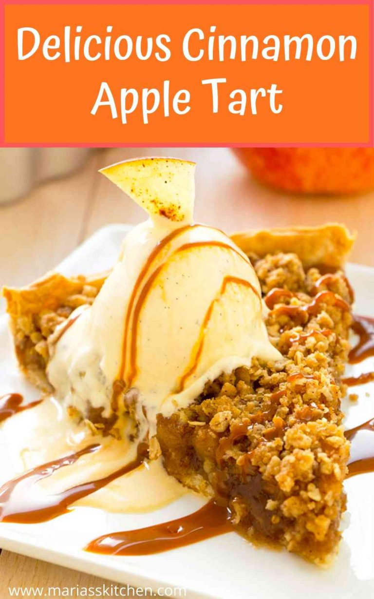 Easy and Delicious Cinnamon Apple Tart Maria's Kitchen