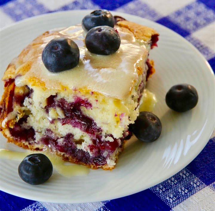 Easy Blueberry Pudding with Delicious Hard Sauce Maria's Kitchen