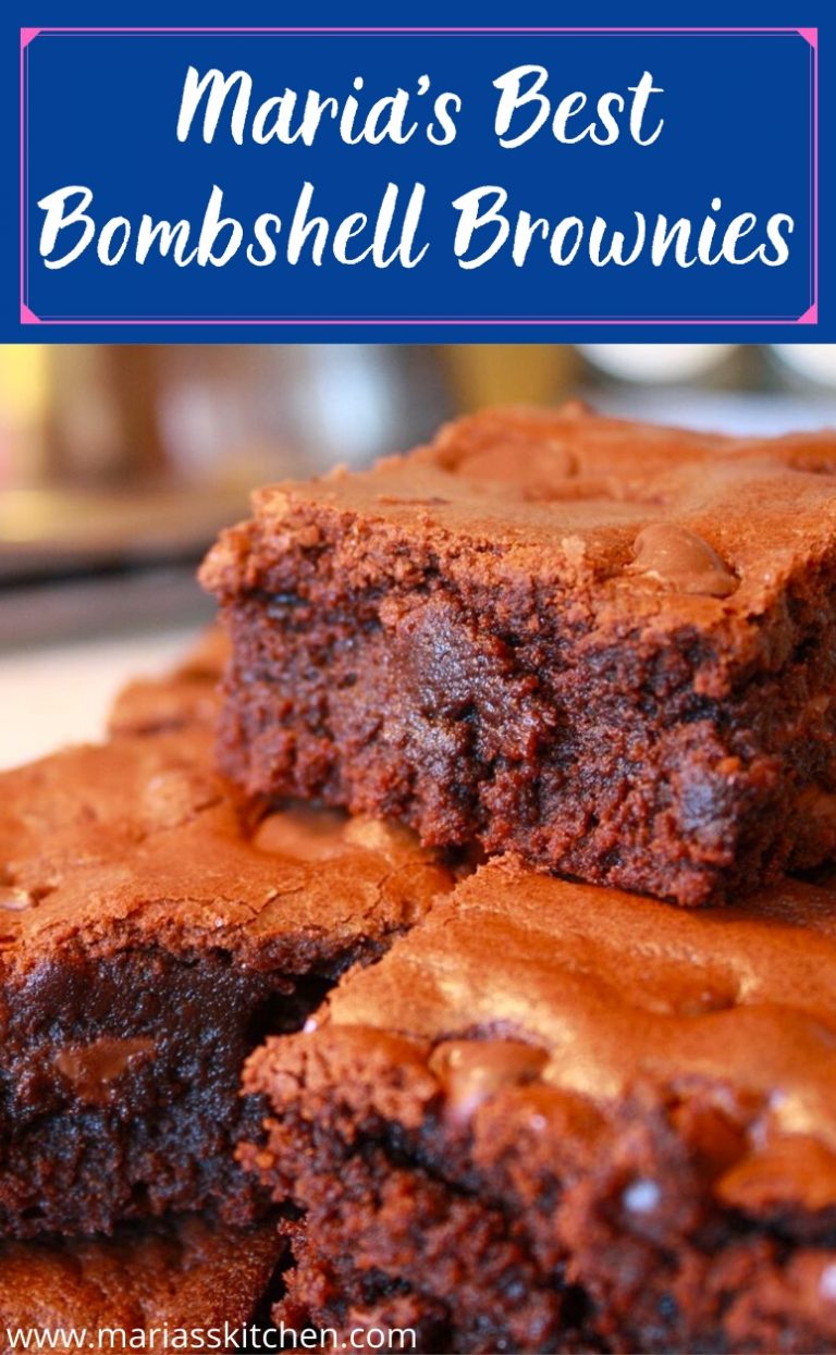 Maria's Best Bombshell Brownies Maria's Kitchen