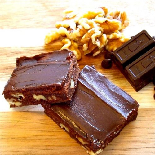 Delicious Frosted Fudgy Brownies Maria's Kitchen