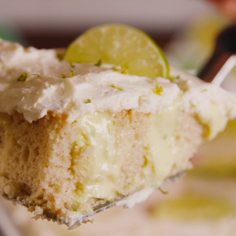 Moist and Delicious Margarita Poke Cake Maria's Kitchen