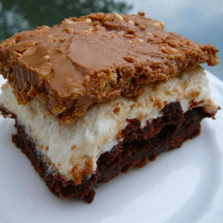 Gooey and Delicious Brownie Mallow Bars Maria's Kitchen