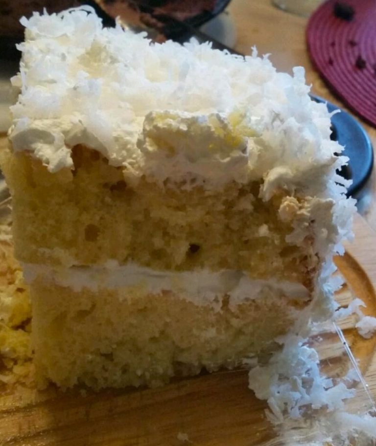 Moist and Delicious Creamy Coconut Cake Maria's Kitchen