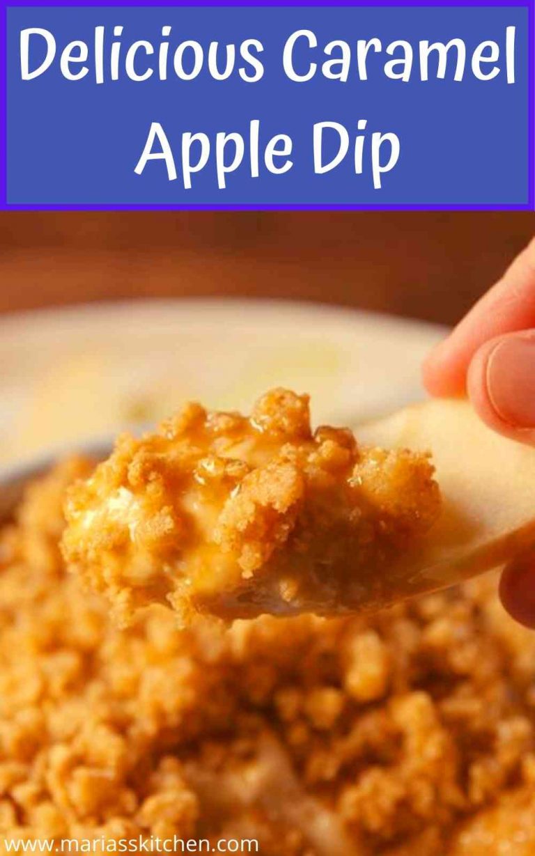 Delicious Caramel Apple Dip Maria's Kitchen