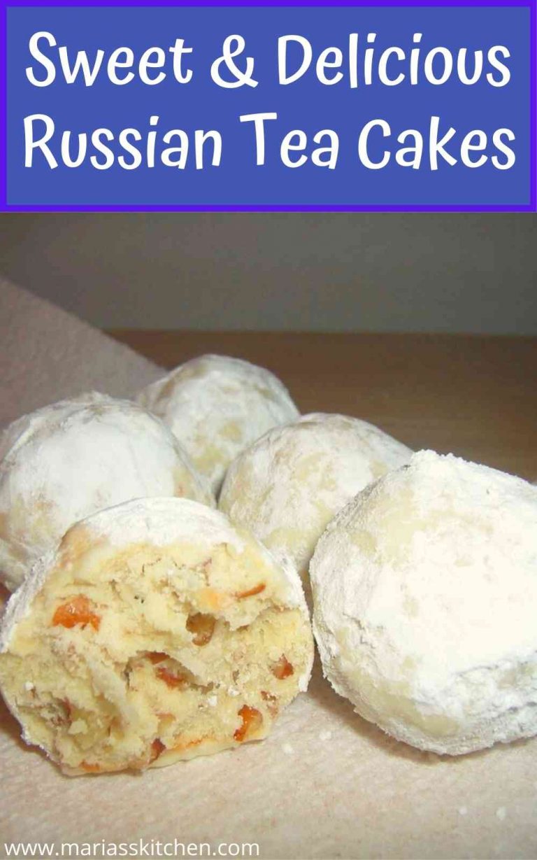 Delicious Russian Tea Cakes Maria's Kitchen