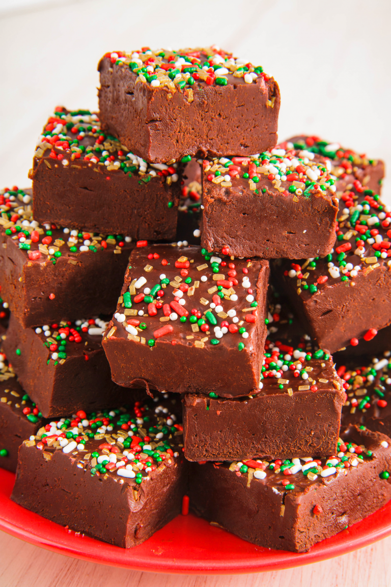 Fudgy and Delicious Christmas Fudge - Maria's Kitchen