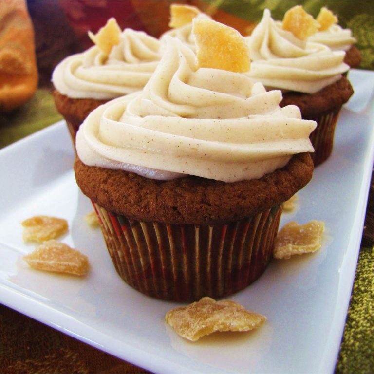 Fluffy and Delicious Pumpkin Ginger Cupcakes Maria's Kitchen