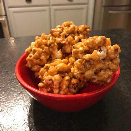 Grandma Linda's Caramel Popcorn Balls Maria's Kitchen