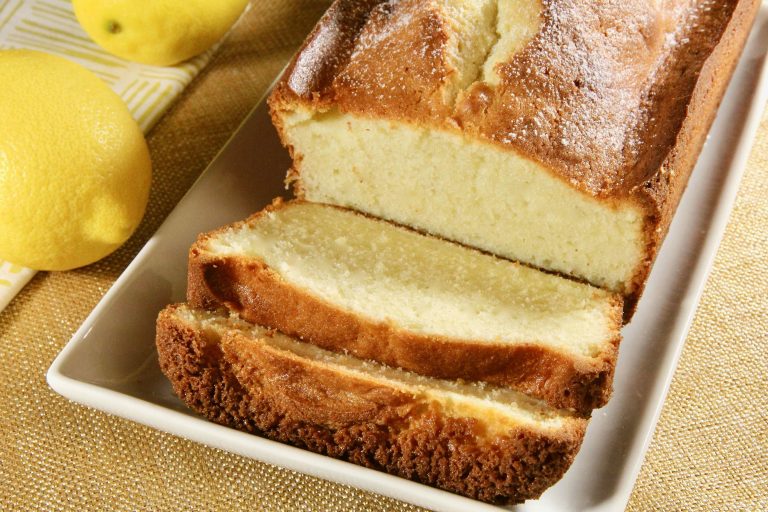 Light and Moist Sour Cream Lemon Pound Cake Maria's Kitchen