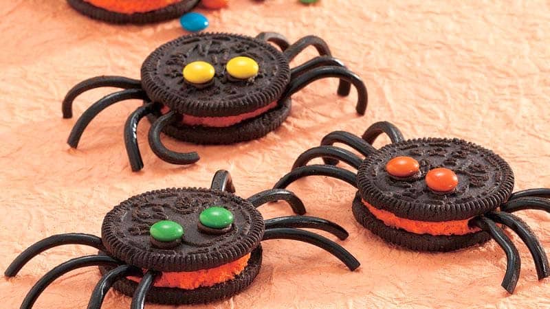 Halloween Spider Cookies