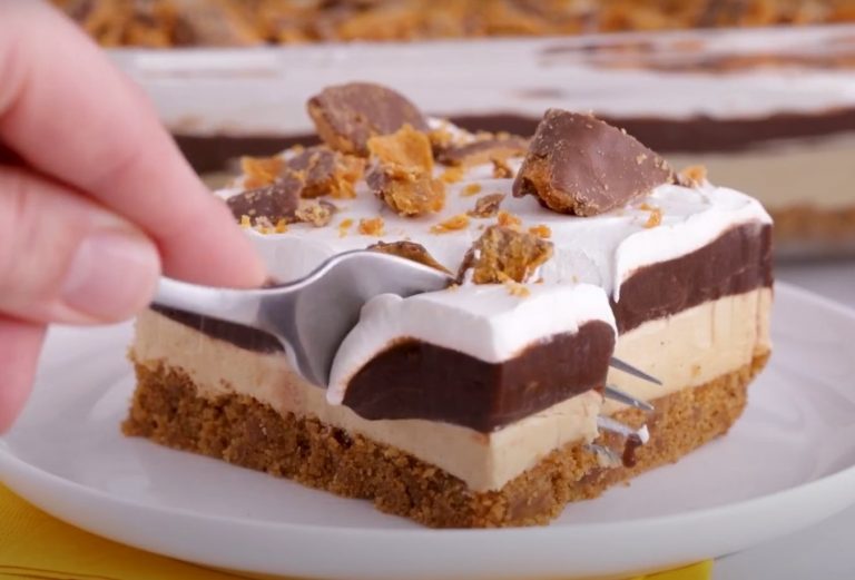 Easy and Delicious Butterfinger Lush Christmas Desserts Maria's Kitchen
