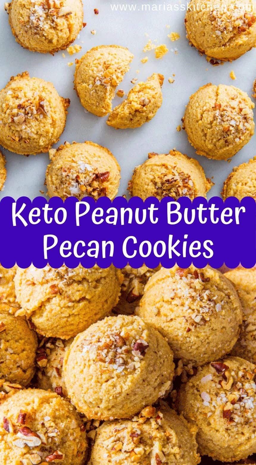Delicious Keto Peanut Butter Pecan Cookies