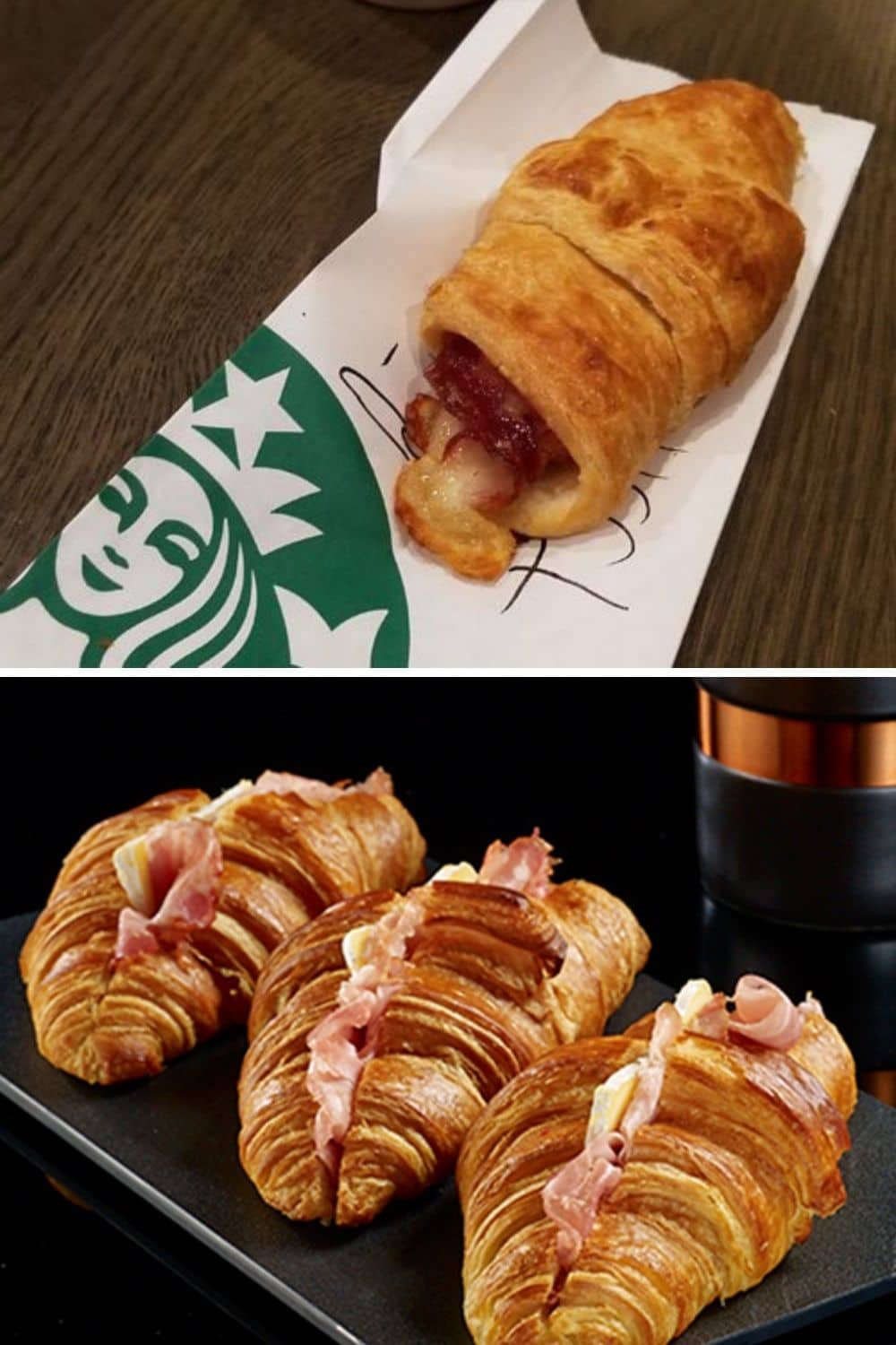 Starbucks Ham and Cheese Croissant