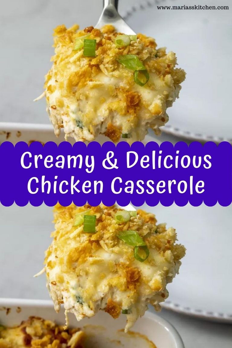 Creamy & Delicious Chicken Casserole - Maria's Kitchen