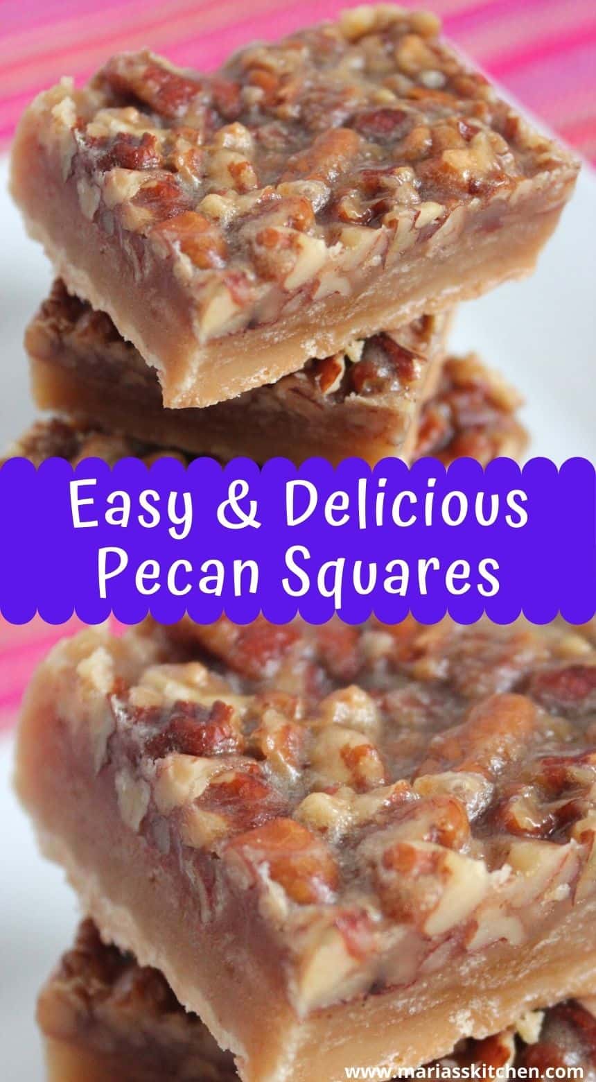 Easy Pecan Squares