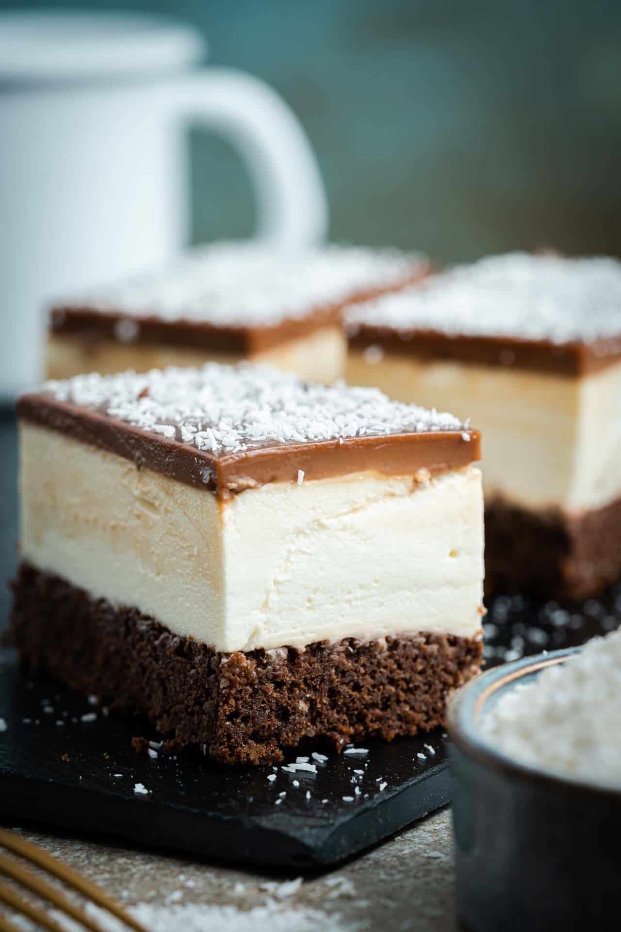 Coconut Truffle Sheet Cake