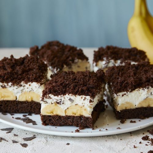 Banana Cream Sheet Cake Recipe