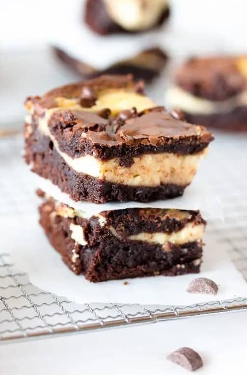 Chocolate Cheesecake Brownies