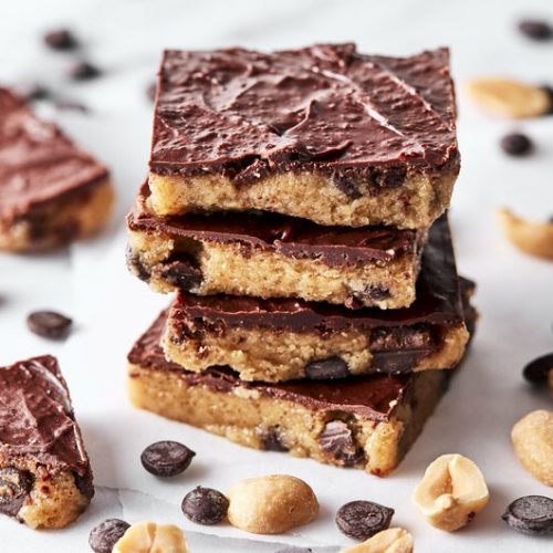 Easy No Bake Cookie Dough Bars