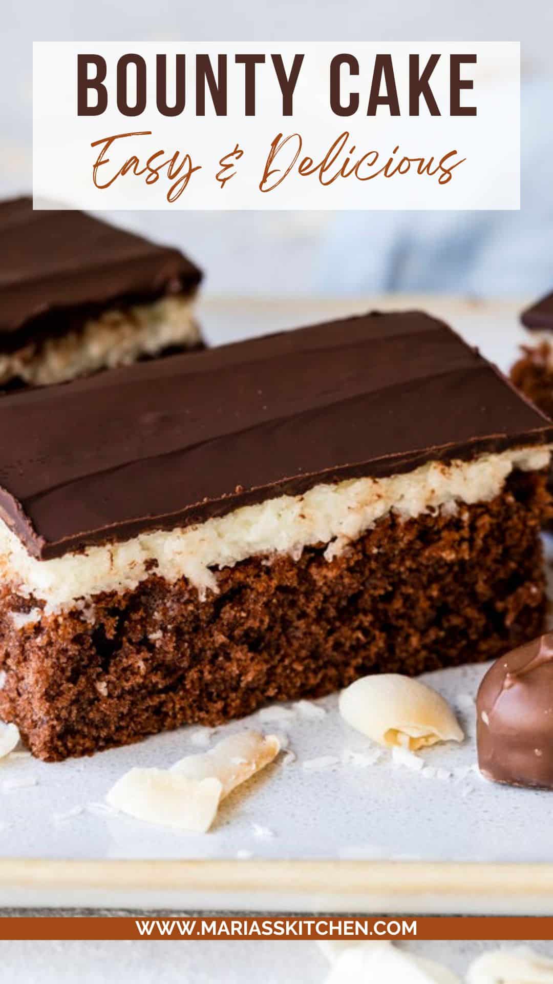 Bounty Cake Recipe