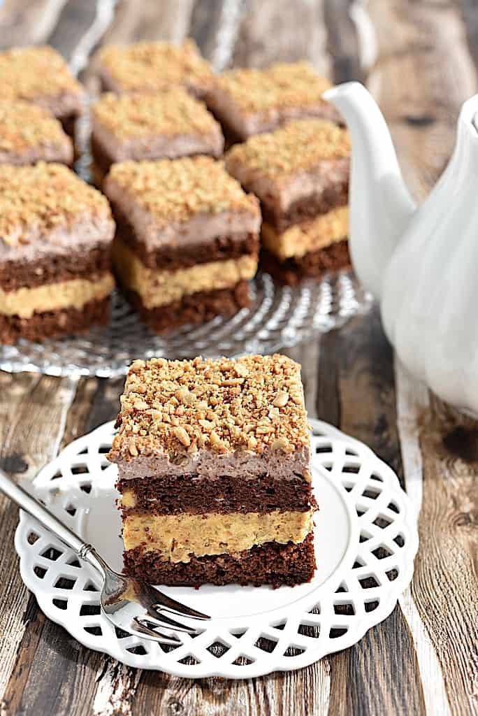 Chocolate Caramel Cake with Sunflower Seeds