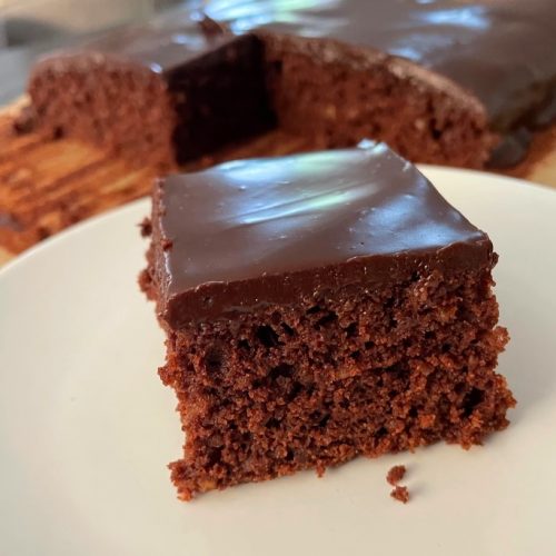 Moist and Delicious Chocolate Walnut Cake