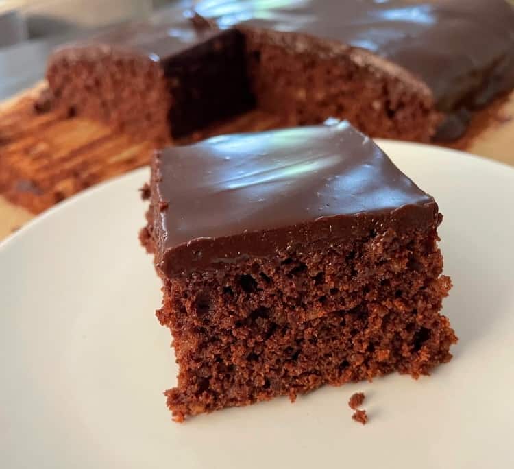 Moist and Delicious Chocolate Walnut Cake