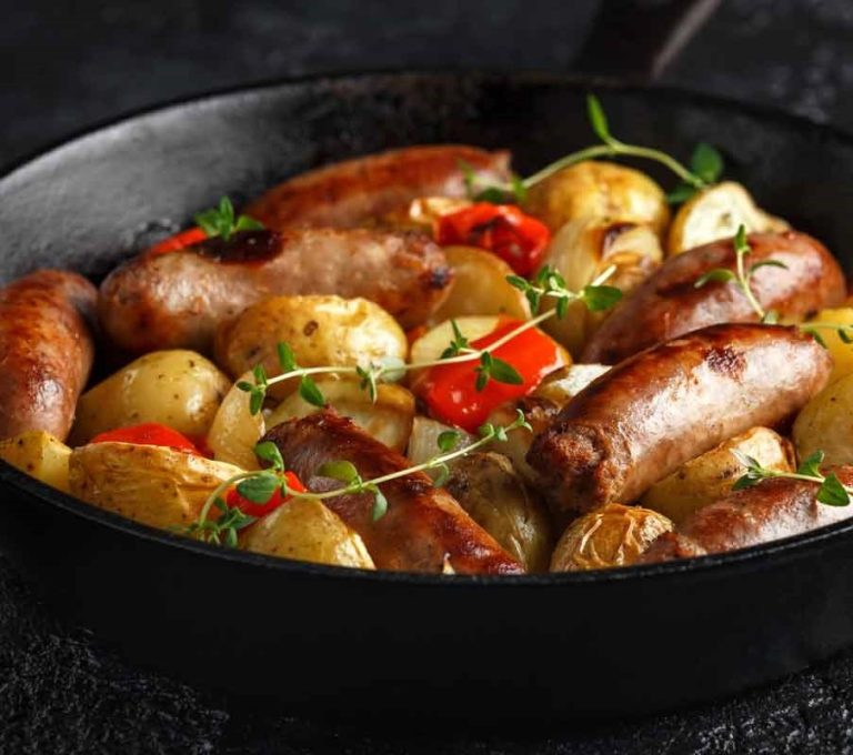 Bratwurst and Potato Skillet Maria's Kitchen