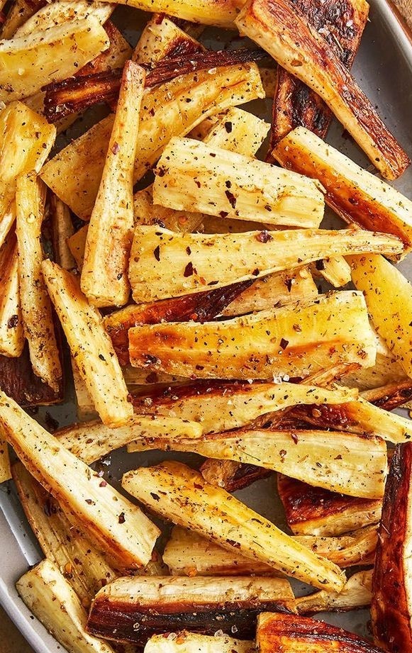 Irish Roasted Parsnips