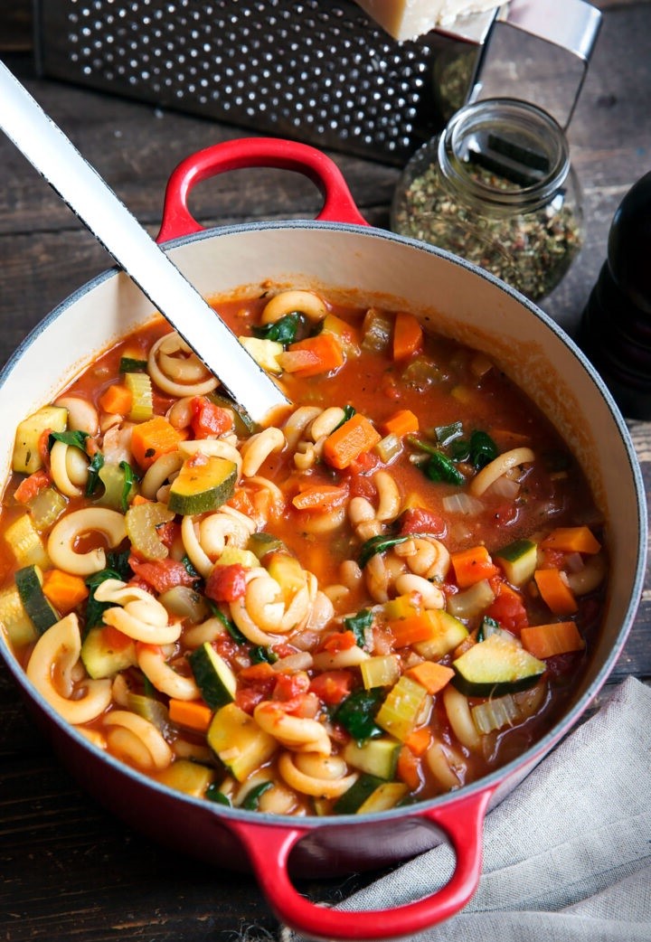 Minestrone - Italian Vegetable Soup