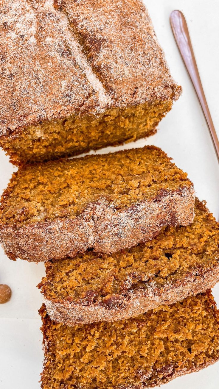 Cinnamon Sugar Pumpkin Bread