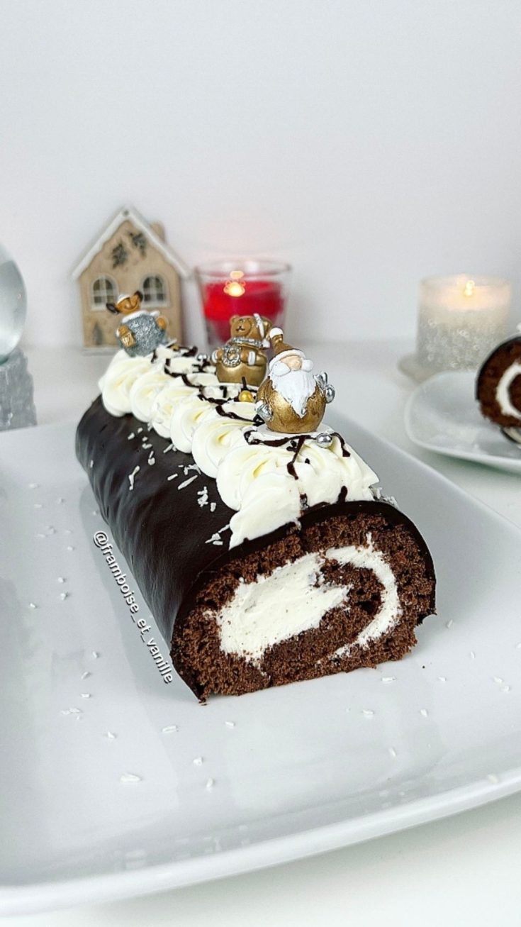 How to make a modern yule log in a mold (with coconut, passion