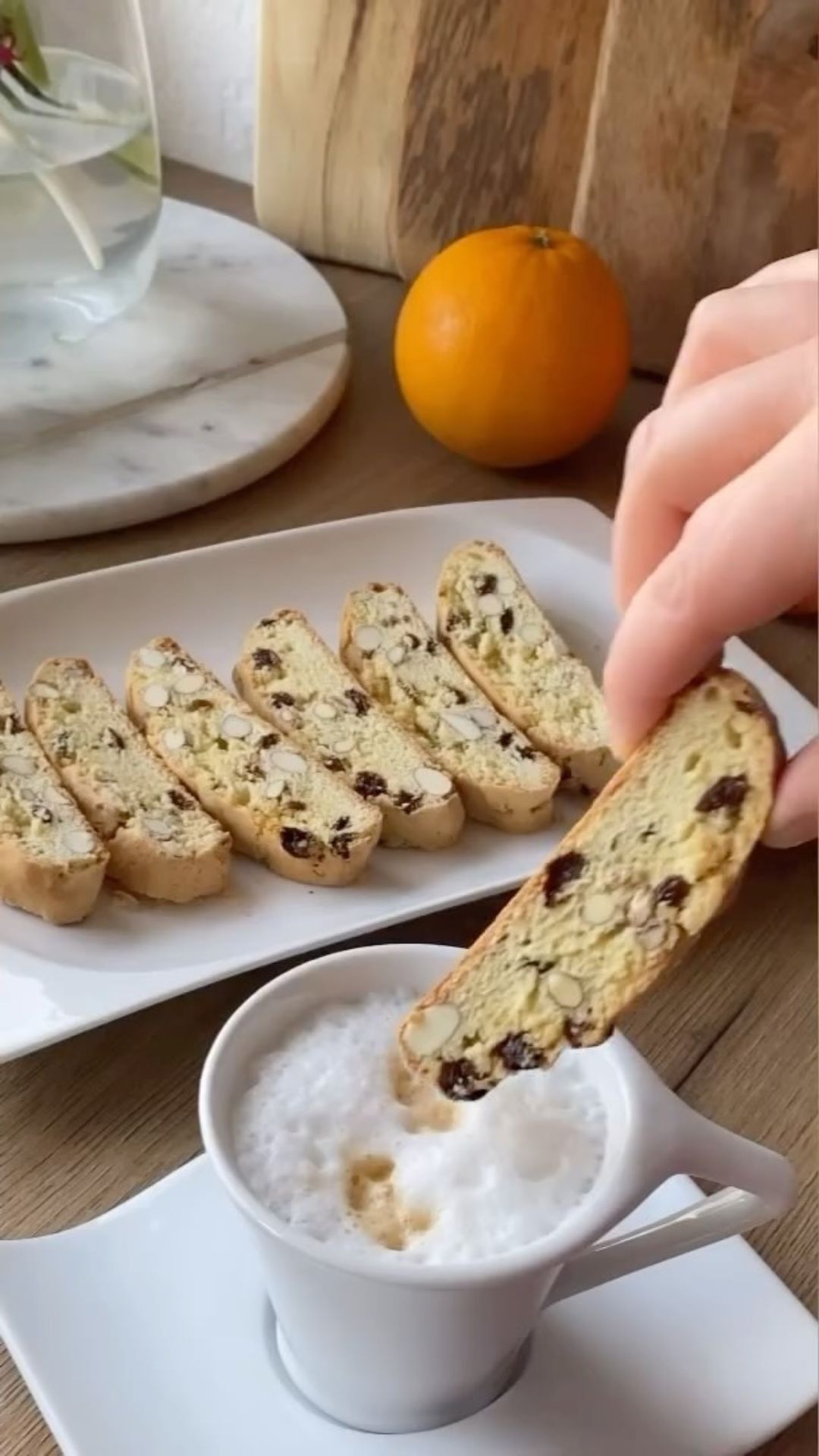 Biscotti cookies