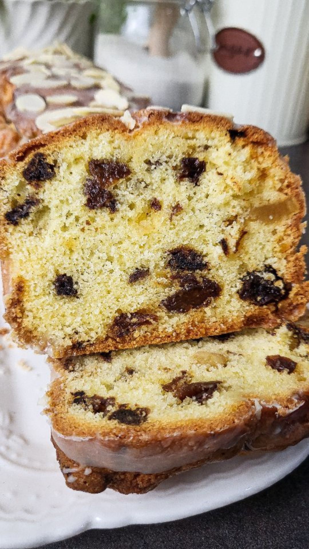 Fluffy Buttered Fruitcake