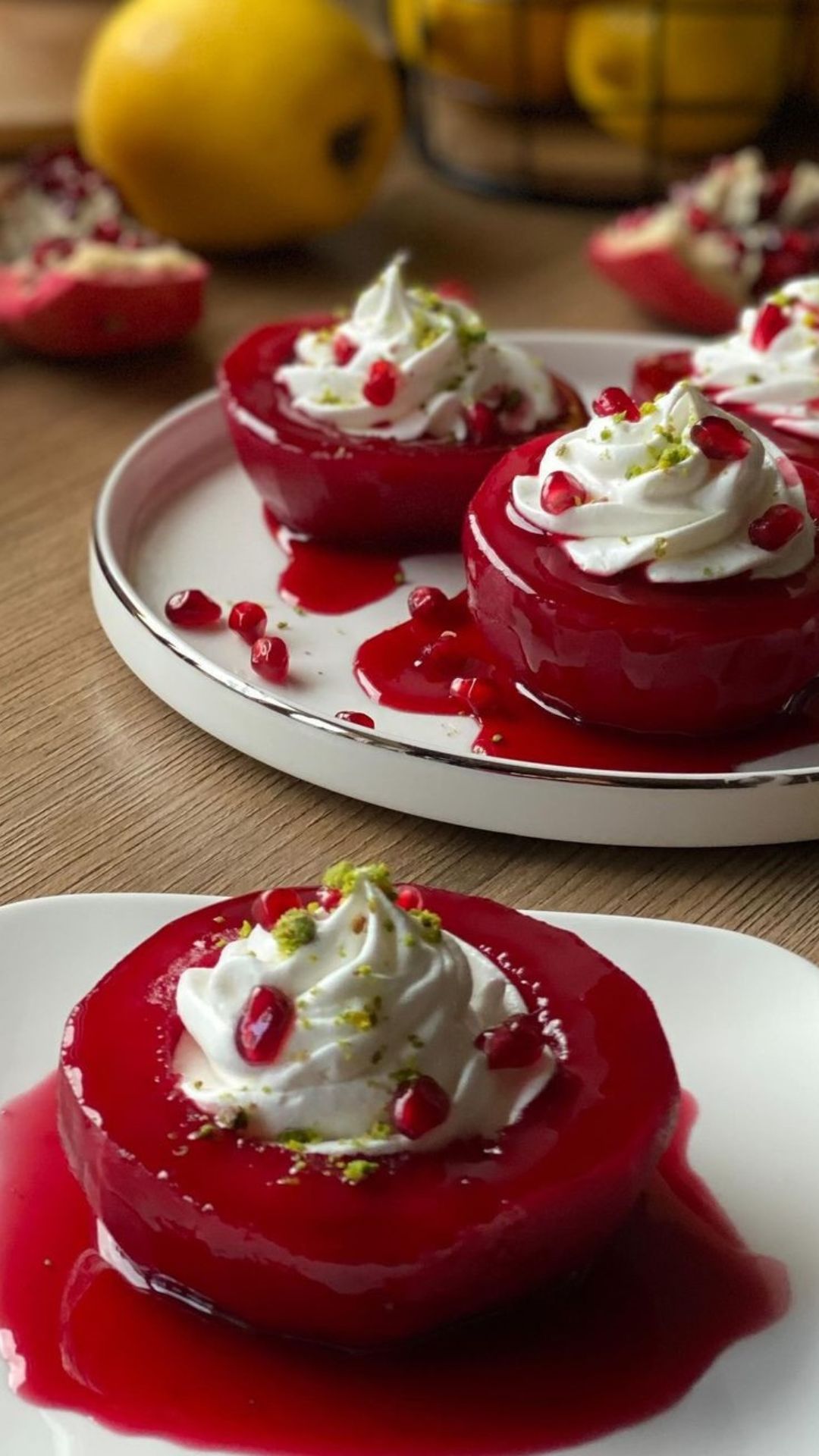 Quince dessert