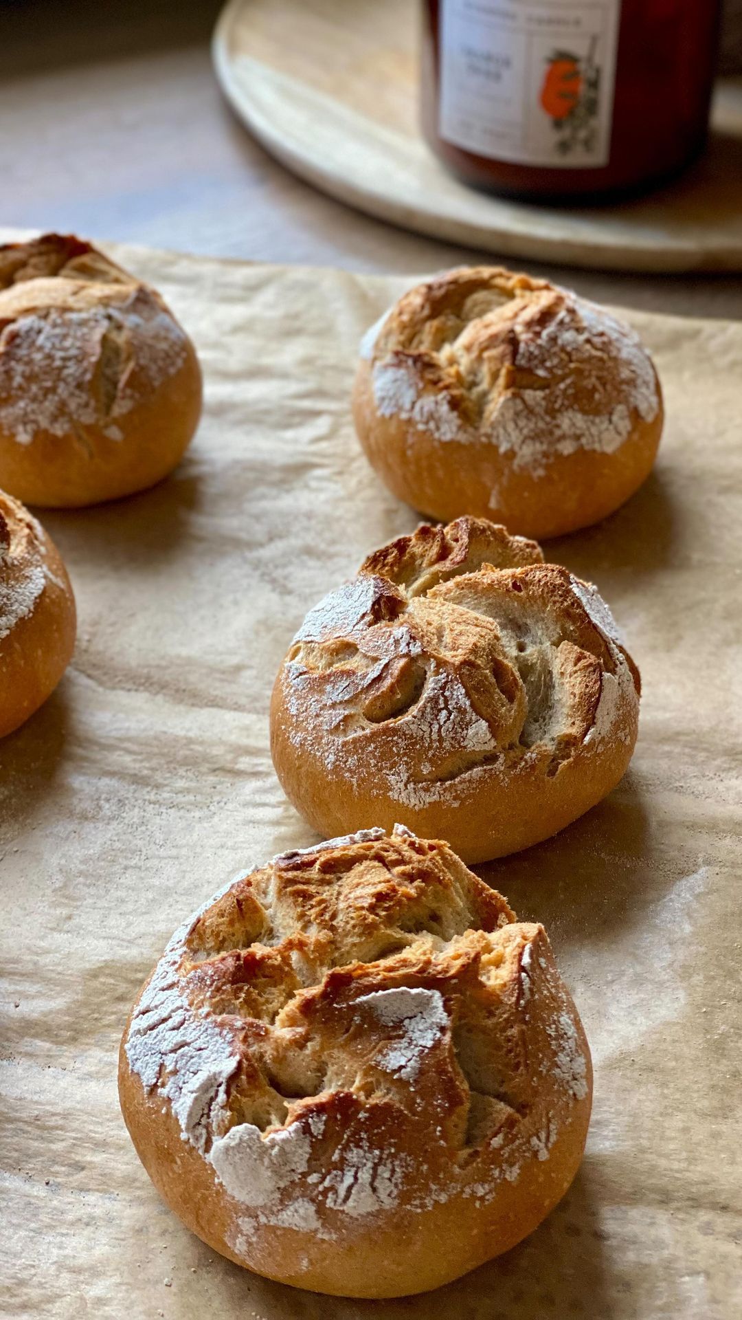 Rye Bread Rolls