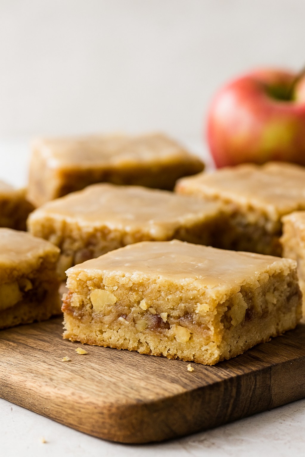 Blondies Recipe With Apple and Maple Glaze – A Fall Favorite Dessert Bar