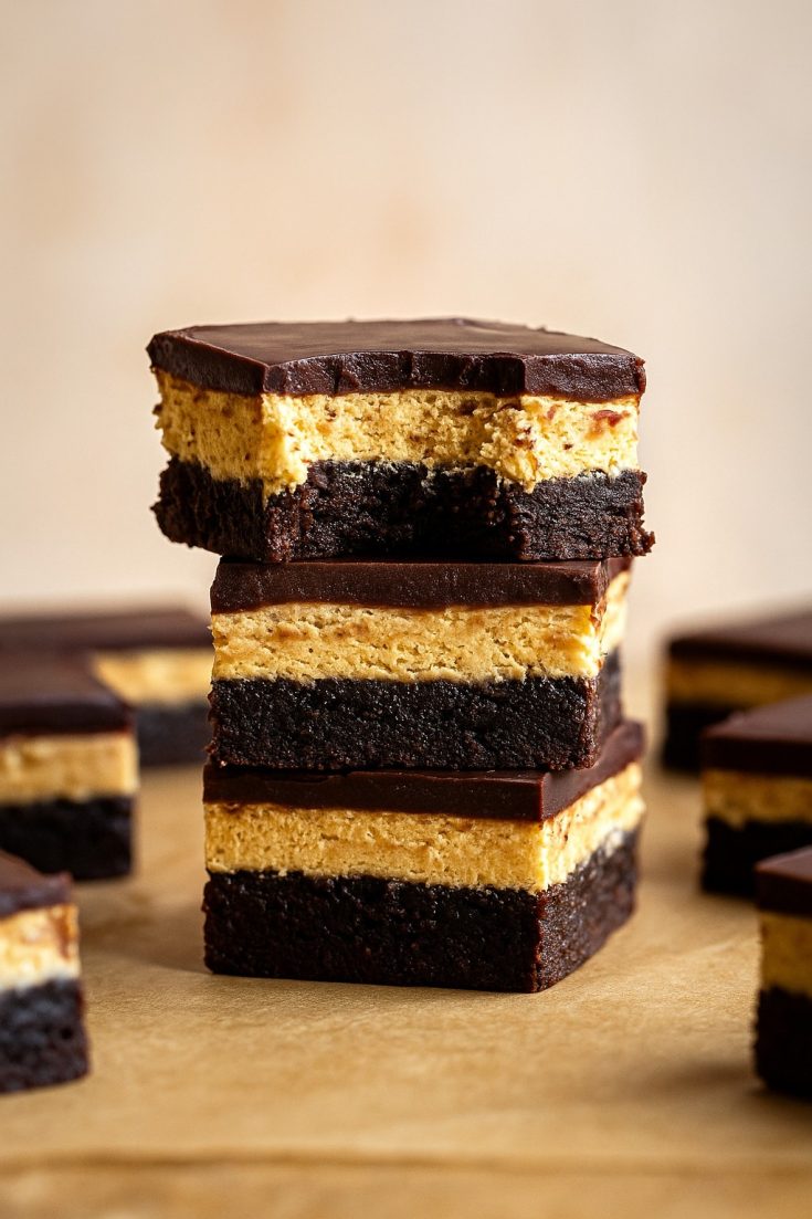 Delicious Peanut Butter Truffle Brownies - This Chocolate Dessert Recipe is a Must-Try!