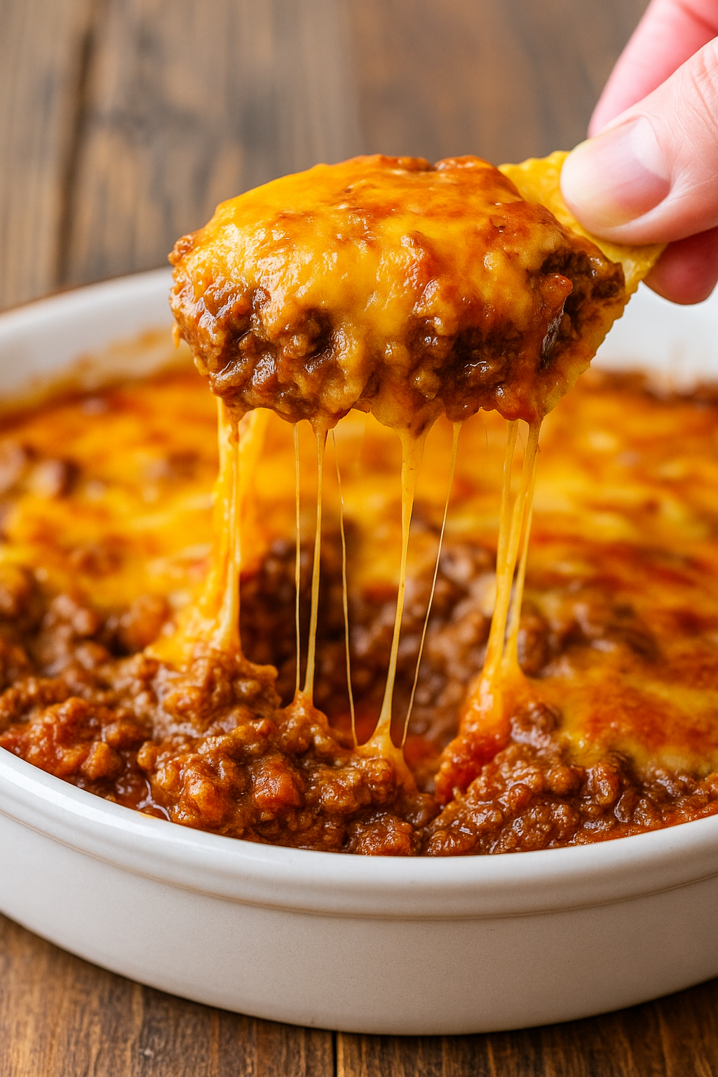 5-Ingredient Football Dip - Quick Superbowl Snacks & Sides