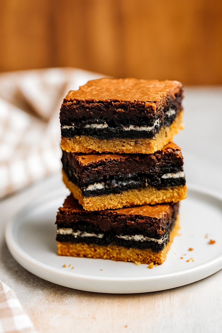 Cookie Dough Oreo Brownies – The Best Homemade Chocolate Dessert Recipe Ever!