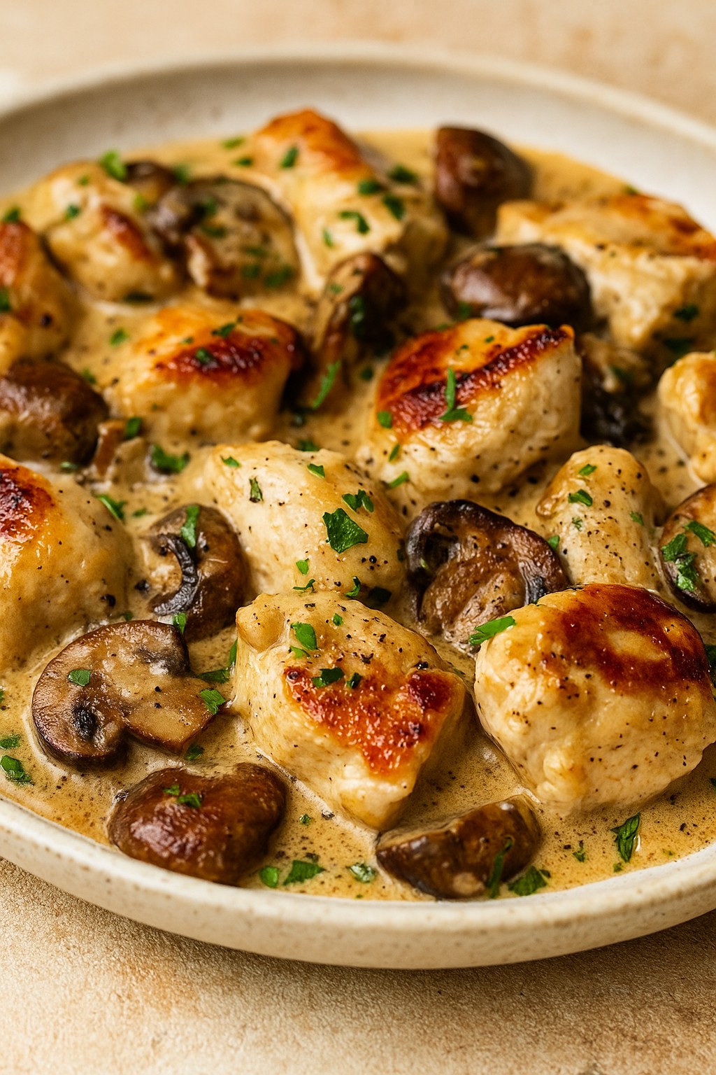 Creamy Chicken Stroganoff - Easy Chicken Dinner Recipe Everyone Loves