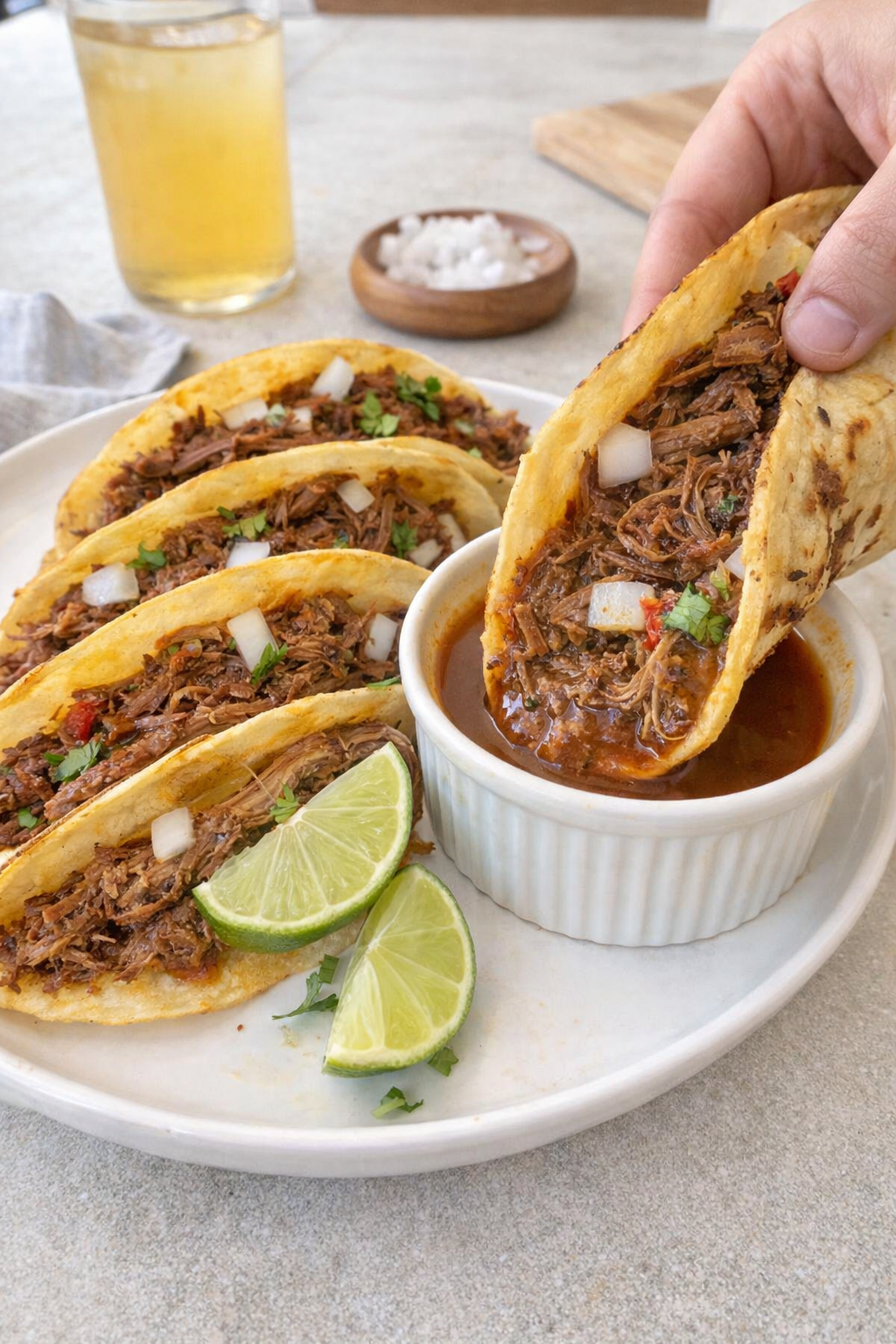 Crockpot Birria Tacos for Cinco De Mayo Party Ideas (Easy Mexican Food Recipes Beef)