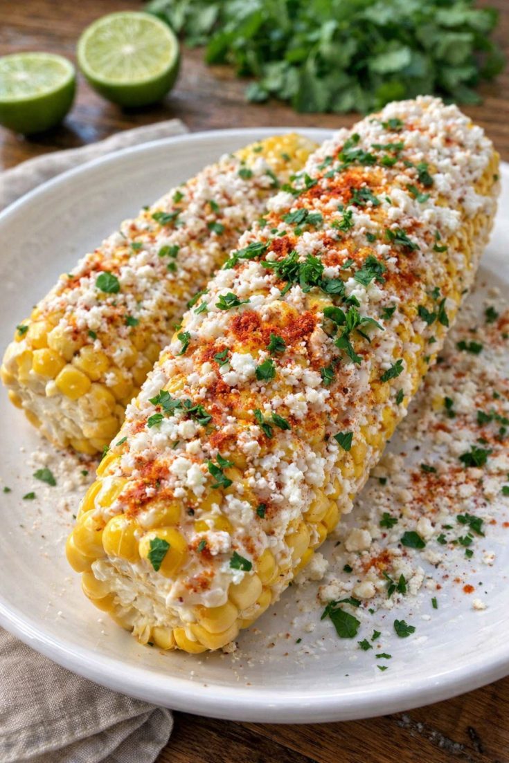 Mexican Street Corn for Cinco De Mayo Party Ideas & Easy Mexican Appetizers
